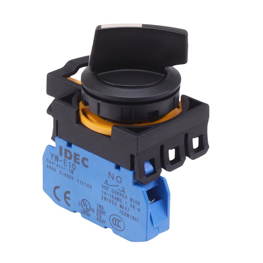 CW1S-2E10 2 Position Selector Switch 1NO IP65
