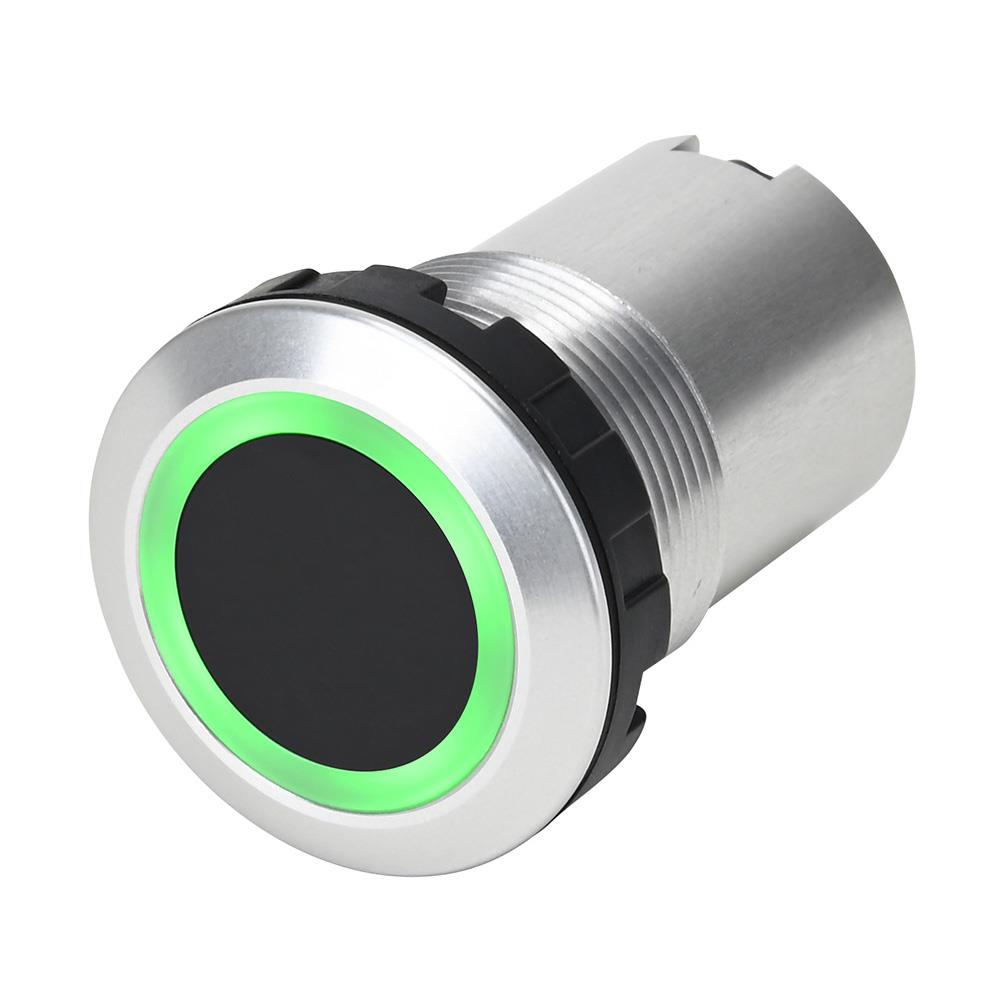 CW4H-DM1NGR-C Green / Red LED Flush Metal Touchless Switch IP67