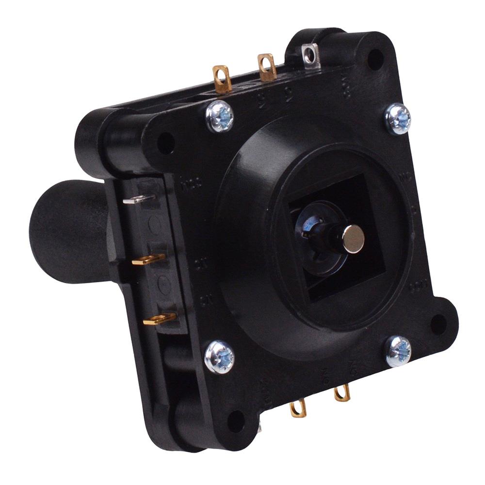 100212 2 Axis 4 Position Fingertip Joystick 4A 30VDC