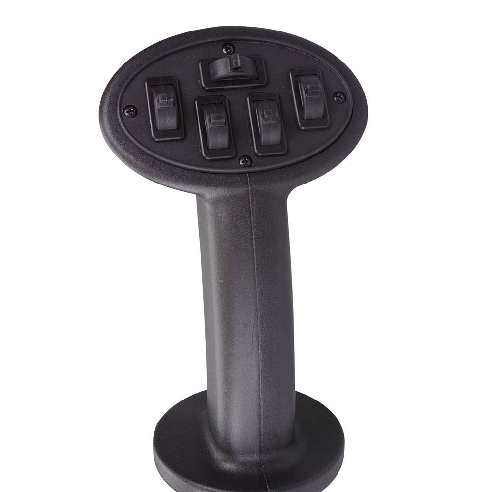 HG34MIY000E 2 Axis Hall Effect Joystick 5 Control Wheels