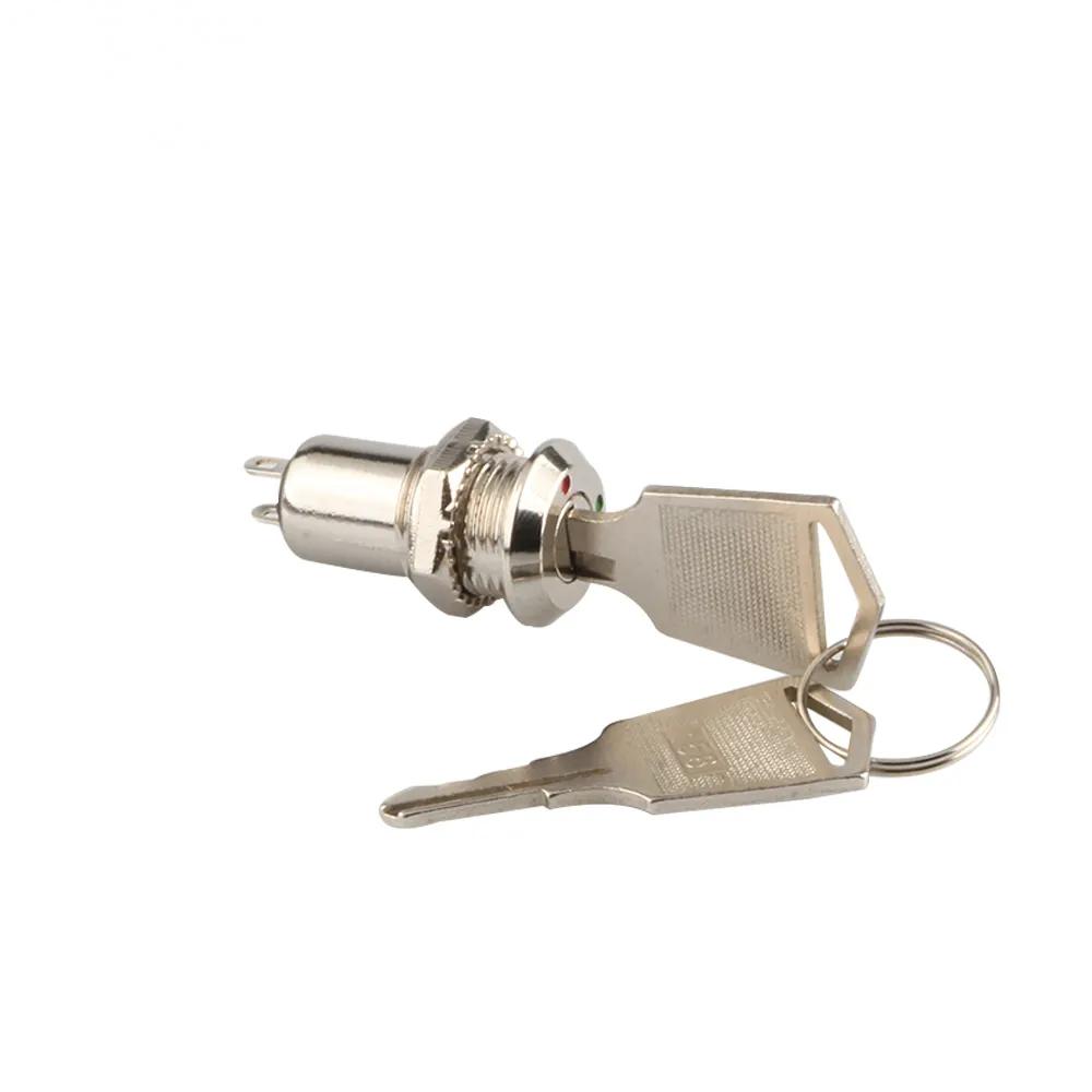 Super durable SCJ0111 12mm sound equipment emergency key switch