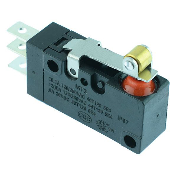 15mm Roller Lever Waterproof Microswitch SPDT 10A IP67