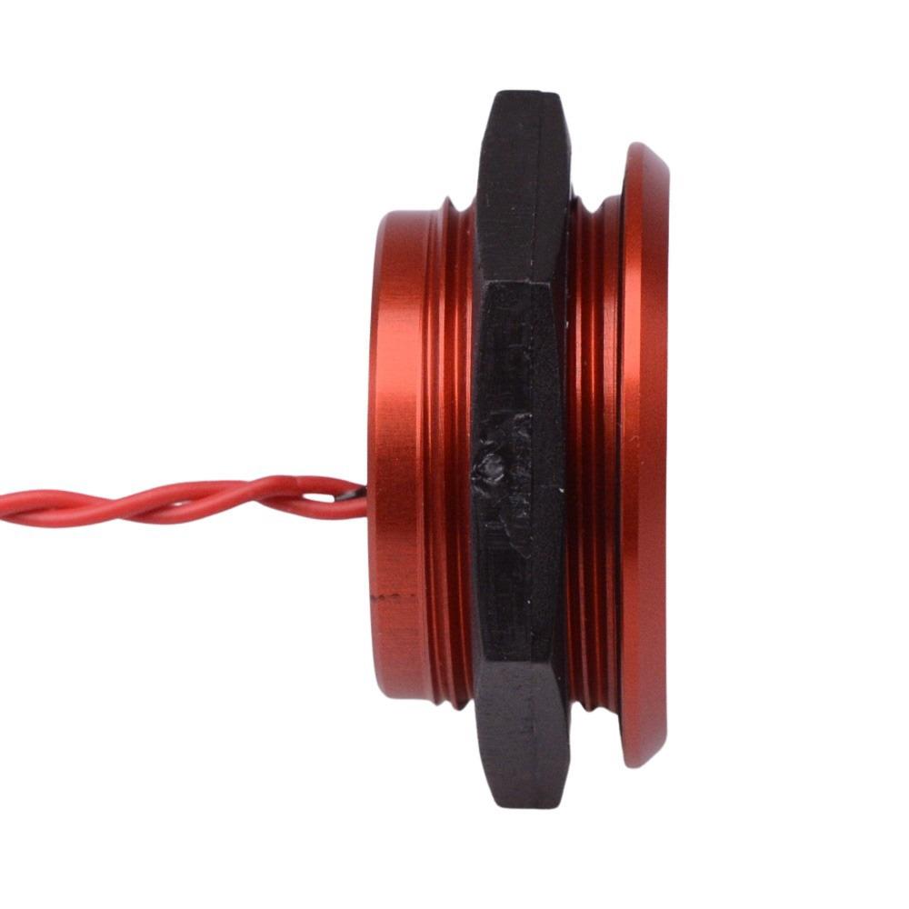 PBAM1AF6002 Red Momentary NO 30mm Piezo Switch Prewired IP68