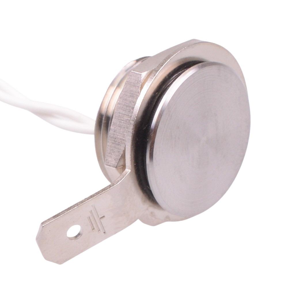 PBAT5CFB000 Momentary NO 16mm Stainless Steel Piezo Switch Prewired IP68