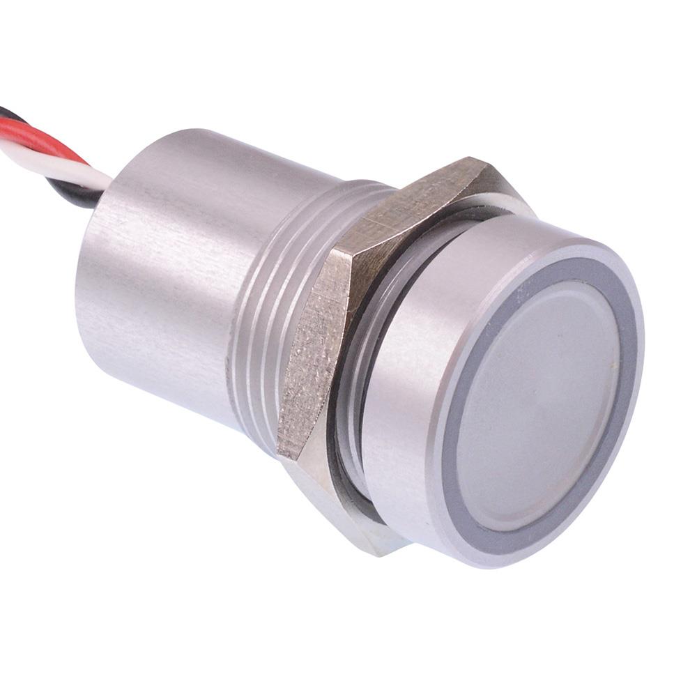 CPB1210000NGSC Green / Red 12VDC LED Off-On Capacitive Switch