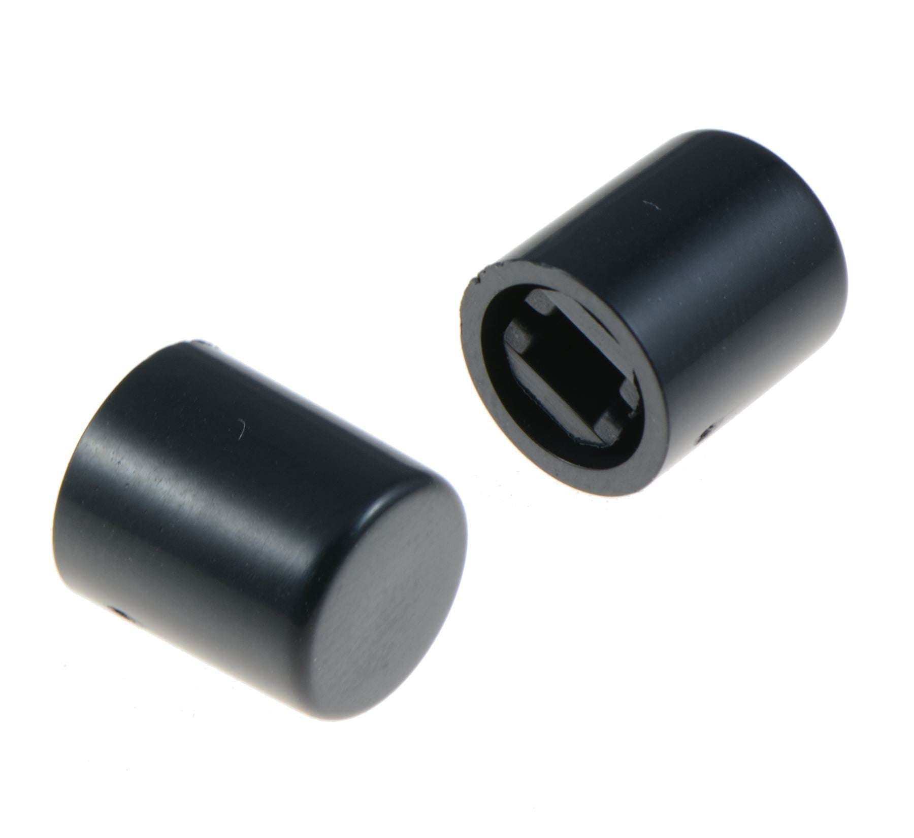 Black 3.3 x 3.3mm Push Button Switch Cap