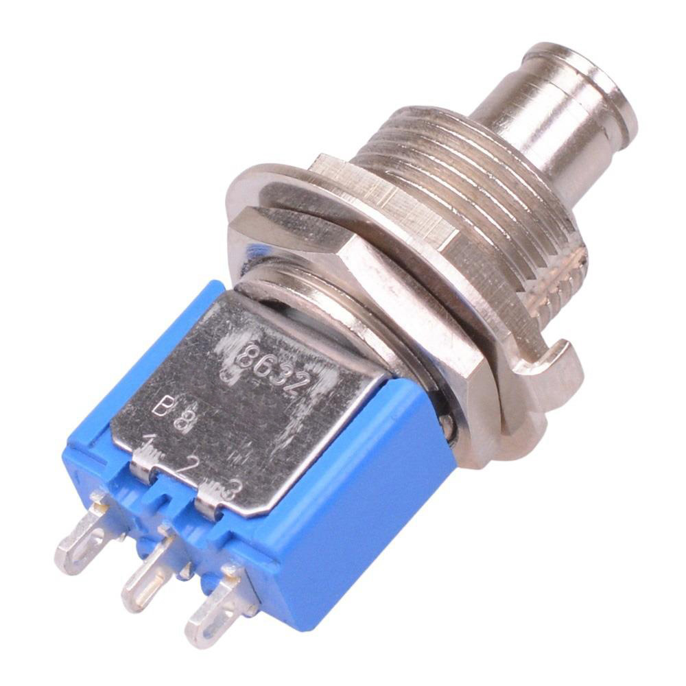 8632A-6X718 On-(On) Momentary Miniature Push Button Switch SPDT 4A 30VDC