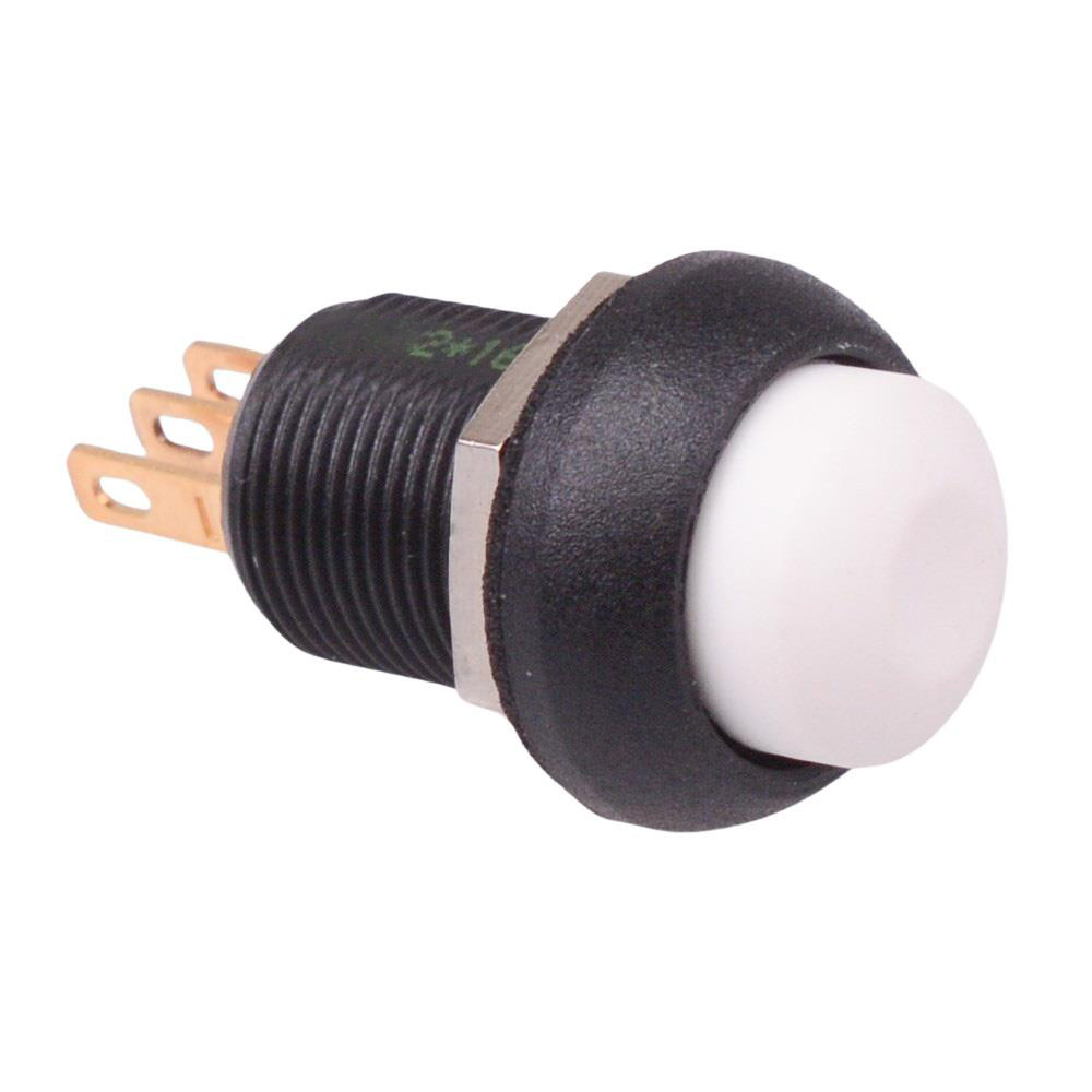 IMR7Z472104UL White Momentary 12mm Push Button Switch SPDT IP67