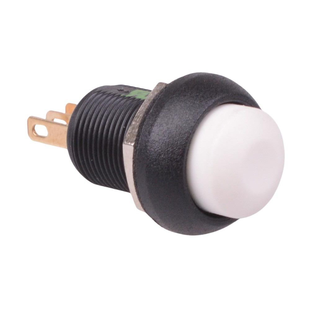IMR7Z472UL White Momentary 12mm Push Button Switch SPDT IP67
