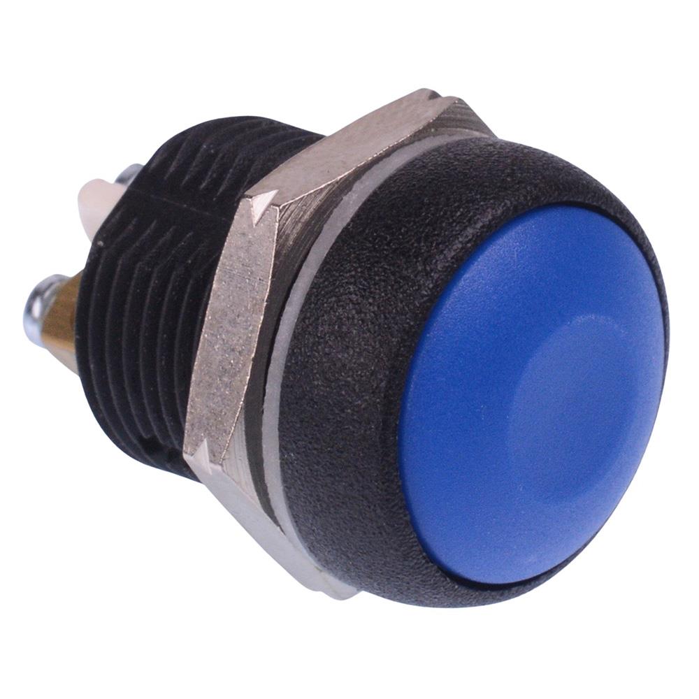 IRR3V2B2 Dark Blue Round 16mm Momentary NO Push Button Switch IP67