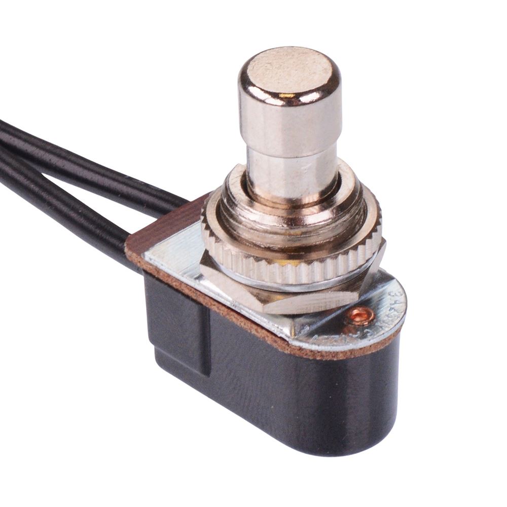 Off-(On) Momentary Prewired Foot Switch SPST