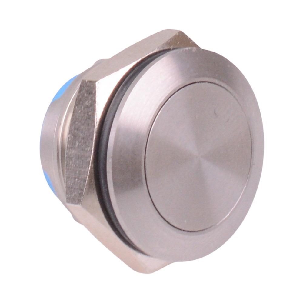 AV9S0D240K Momentary 19mm Stainless Steel Vandal Push Button Switch IP67