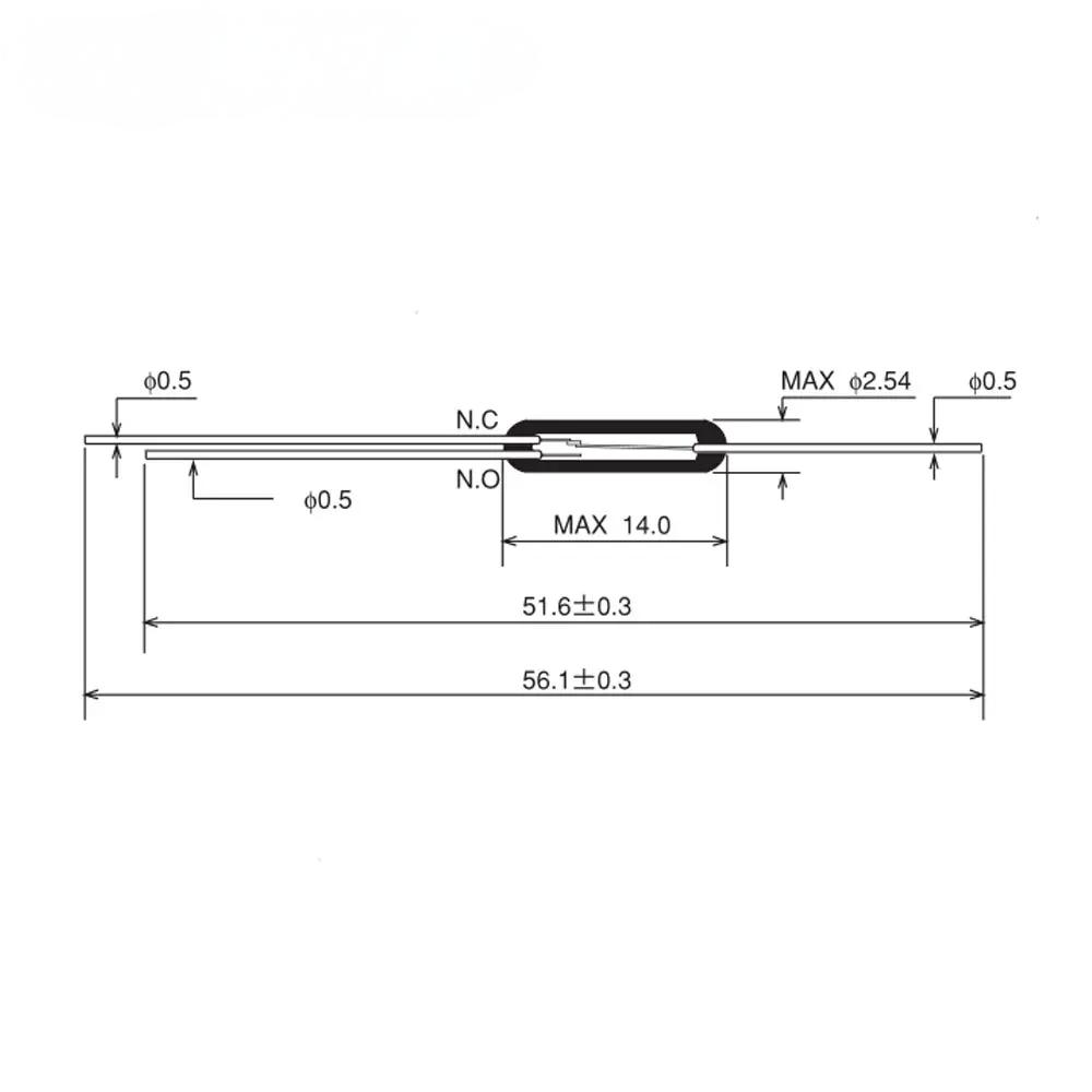 glass reed switches SPDT NCNO reed switch SOCOJE Reed Switches