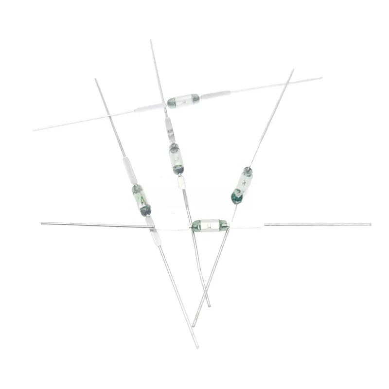 SOCOJE Reed Switches Magnetic Switch Normally Open Glass 1.8*5mm