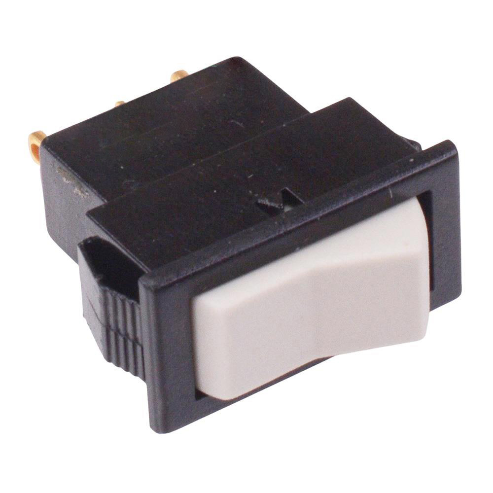 AS36S0002 Grey Miniature On-On Rocker Switch SPDT