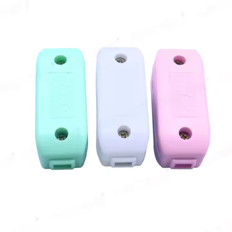 Durable Bedside Lamp Rectangle Rocker Switches AC 0V-250V 6A Inline ON/OFF Table Desk Lamp Inline Switch for Lamp Electrical