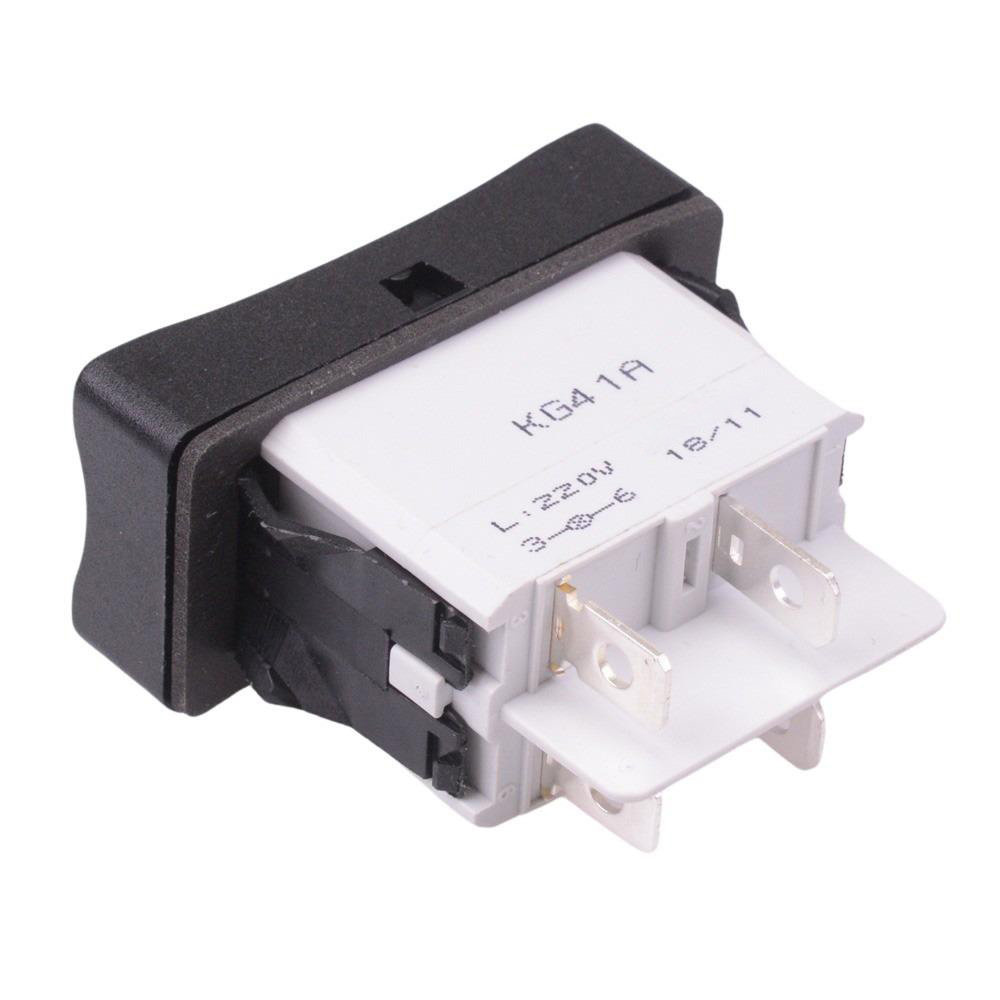KG412A2XSA26X3 On-Off Green 220V Power Rocker Switch SPST IP65