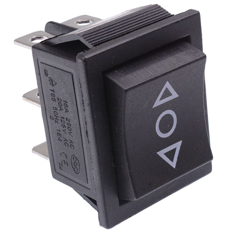 On-Off-On Rectangle Rocker Switch DPDT