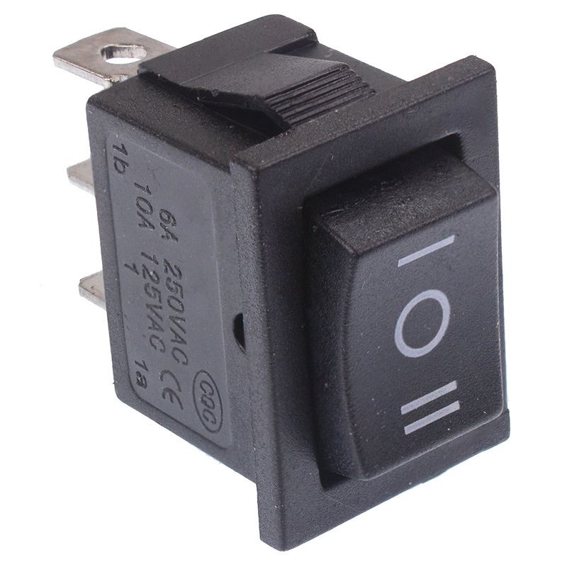 On-Off-On Rectangle Rocker Switch SPDT