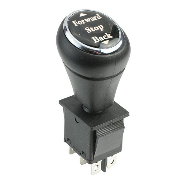 On-Off-On Rectangle Toggle Actuator Rocker Switch DPST