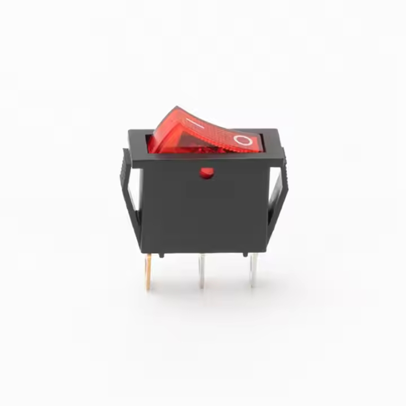 Rectangle Rocker Switches ON-OFF Rocker Switch ON-OFF 2 Position Rocker Switch 28x10MM 20A 125VAC 15A 250VAC