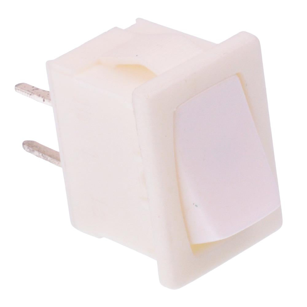 White On-Off Rocker Switch 19.2 x 13mm Switch SPST 15A