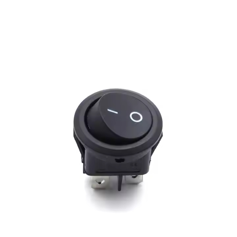High Quality KCD1-2 6A 10A Series Round Rocker Switches on OFF Switch With 4 Pin