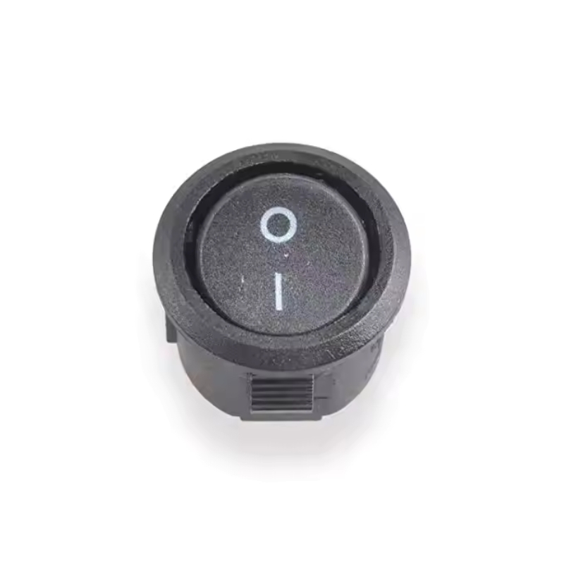 Mini  Switch Mounting Hole Diameter 15 mm on OFF 2 Pin KCD1-204 Round Rocker Switches