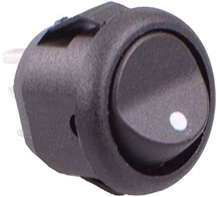 On-On Ultra Miniature 13mm Round Rocker Switch SPDT