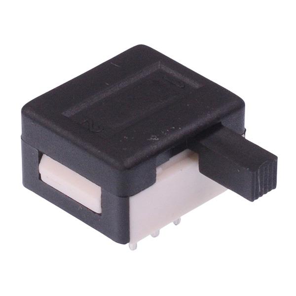 25346NA6 On-On Professional Horizontal PCB Slide Switch Long Actuator DPDT