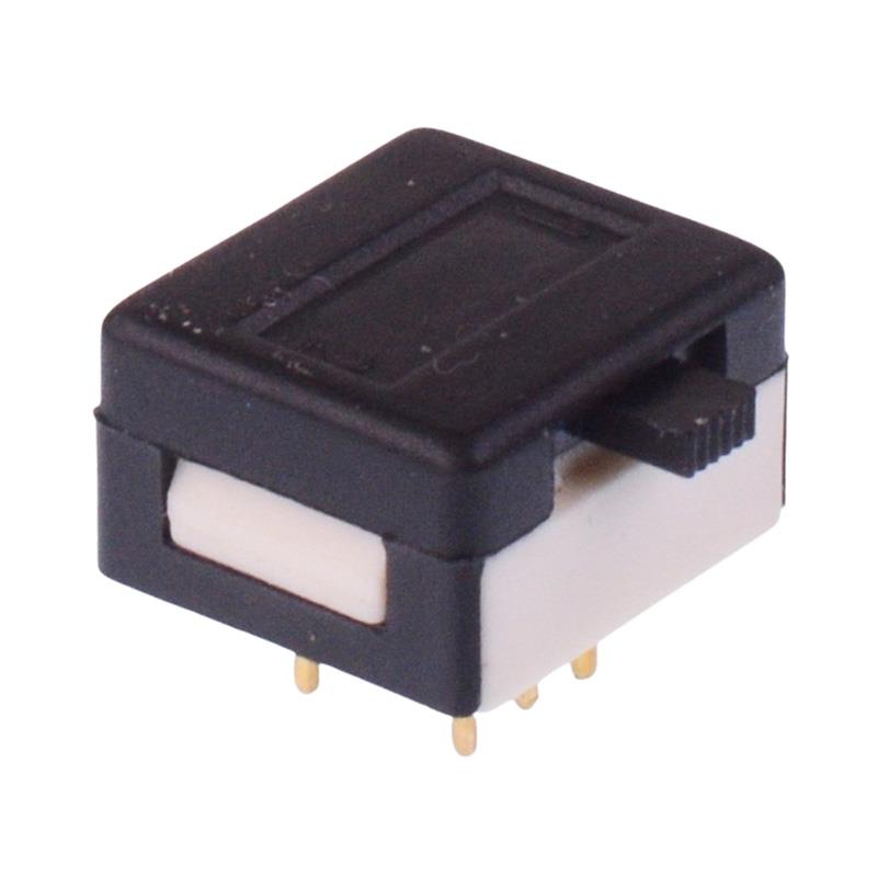 25349NLD On-Off-On Professional Horizontal PCB Slide Switch DPDT