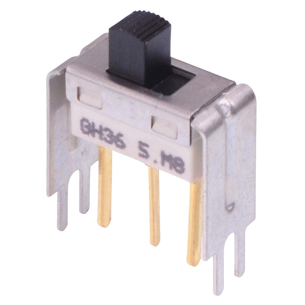 GH36Y400001 On-On PCB Slide Switch with Bracket SPDT