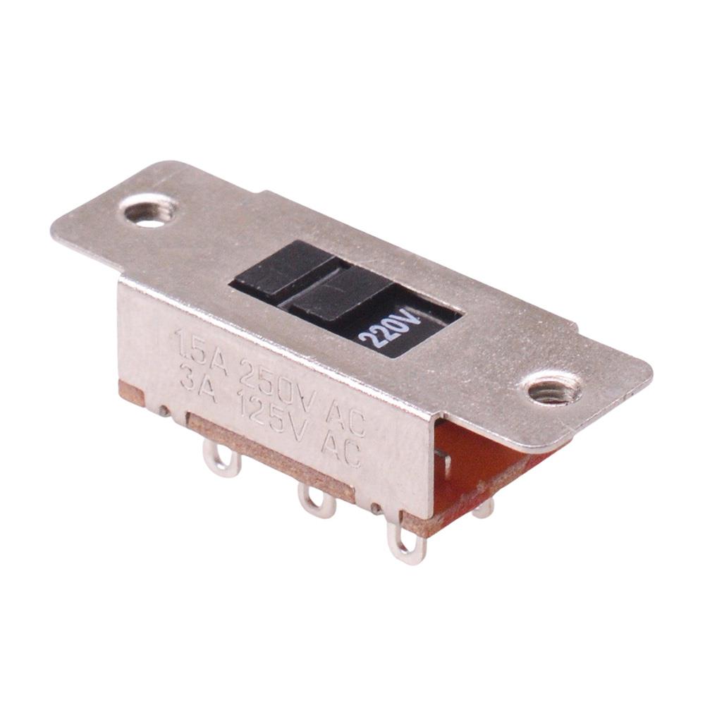 On-On Voltage Selector Slide Switch DPDT