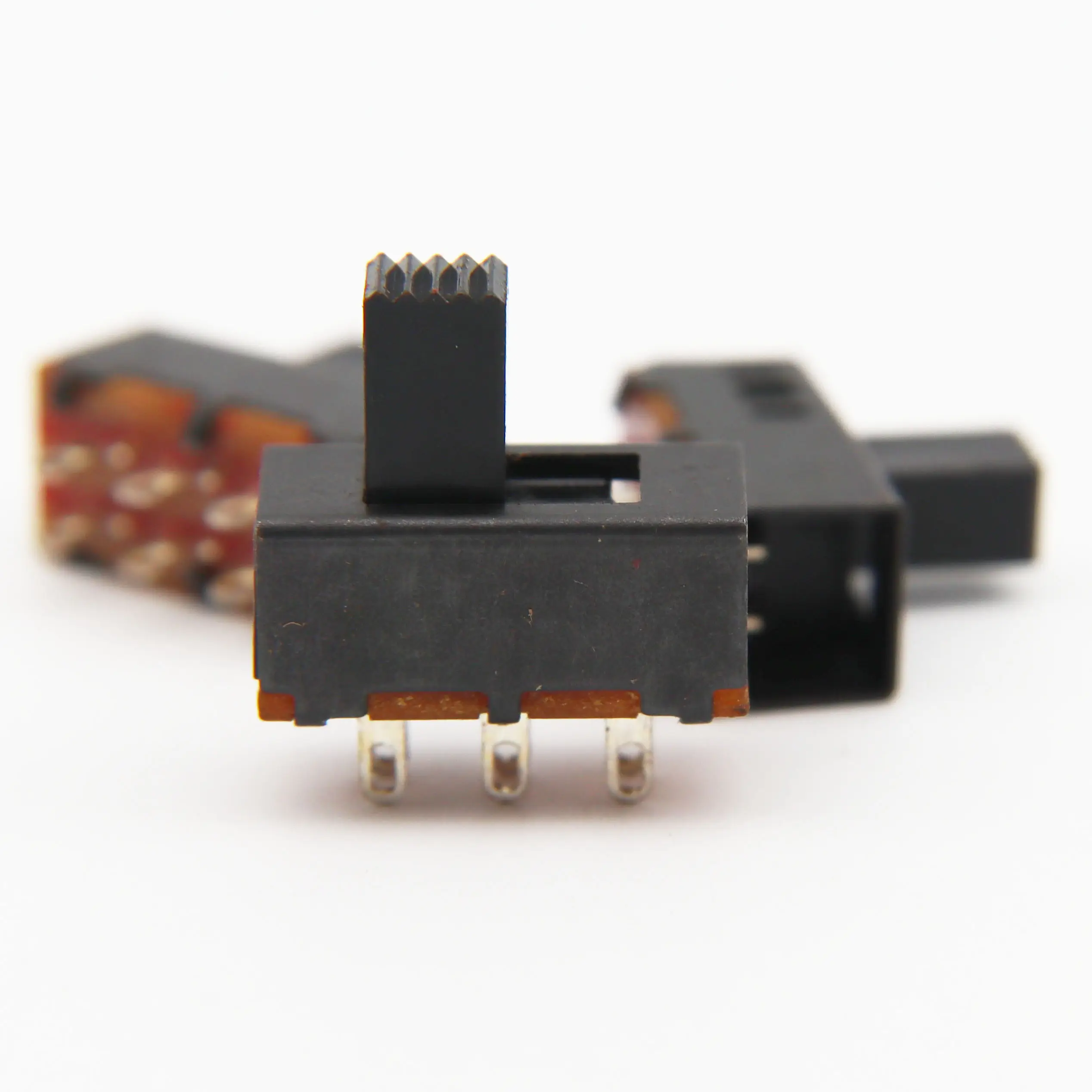 Slide switch 3 pins black button base 0.5A250v