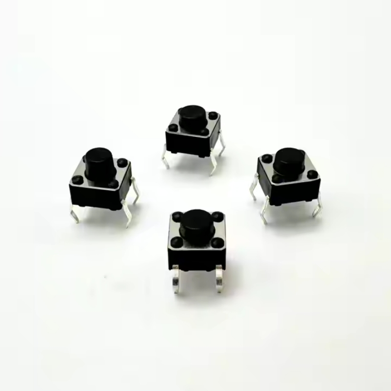 4pins Customized Terminal Pressure Momentary Tactile Switches 6*6 dip Micro Miniature Switches