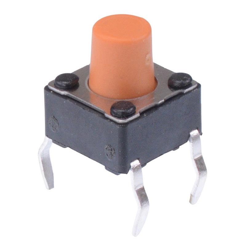 DTS63SV 13mm PCB Tactile Switch 6x6mm SPST
