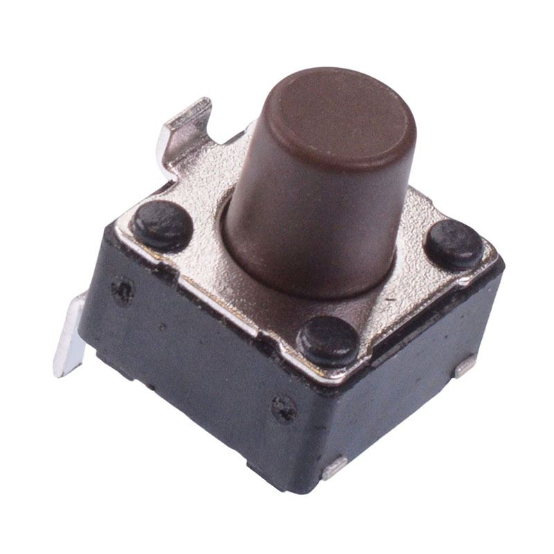 PHAP5-30RA2C2S2N4 7mm Button 6mm x 6mm Right Angle Surface Mount Tactile Switch 160g