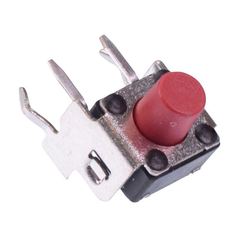 PHAP5-30RA2W3T2N2 5.85mm Button 6mm x 6mm Right Angle Through Hole Tactile Switch 260g