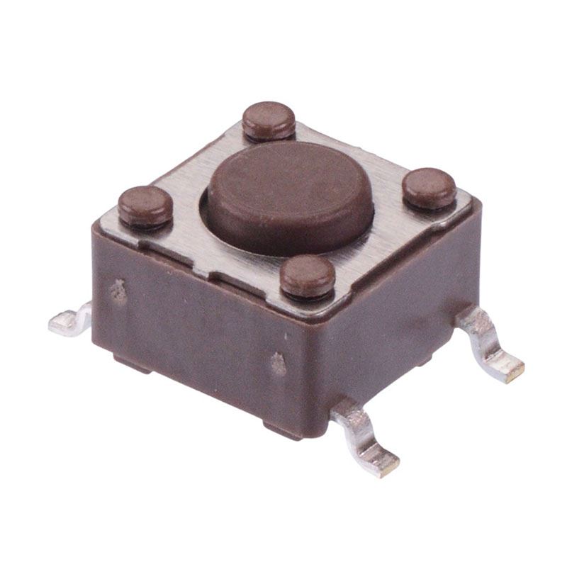PHAP5-30VA2A2S2N4 4.3mm Height 6mm x 6mm Surface Mount Tactile Switch 160g Tape Packaging