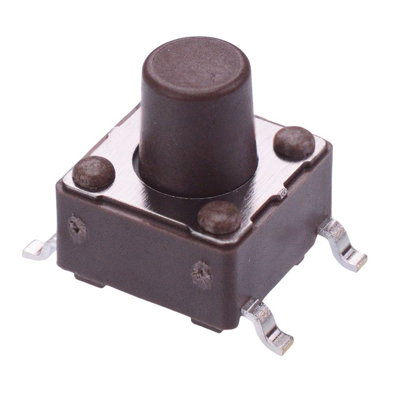 PHAP5-30VA2C2S2N4 7mm Height 6mm x 6mm Surface Mount Tactile Switch 160g Tape Packaging