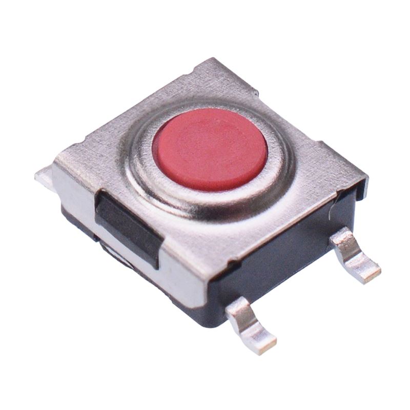 PHAP5-31VA2N3S2W3 3.1mm Height 6mm x 6mm Low Profile Surface Mount Tactile Switch 260g Tube Packaging