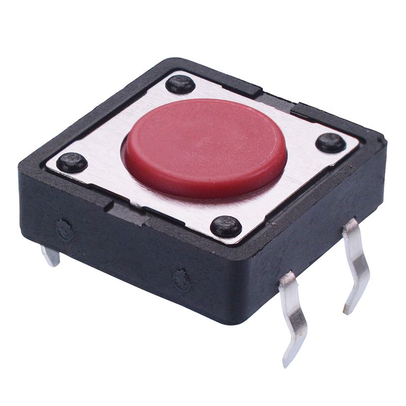 PHAP5-50VA2A3T2N3 4.3mm Height 12mm x 12mm Through Hole Tactile Switch 260g Tube Packaging