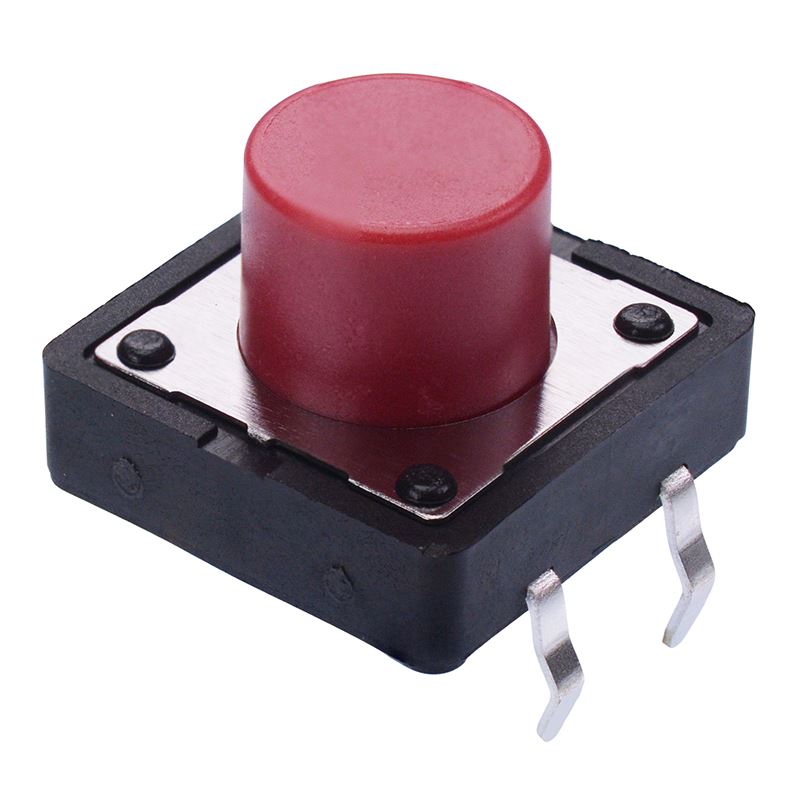 PHAP5-50VA2Q3T2N3 8.5mm Height 12mm x 12mm Through Hole Tactile Switch 260g Tube Packaging