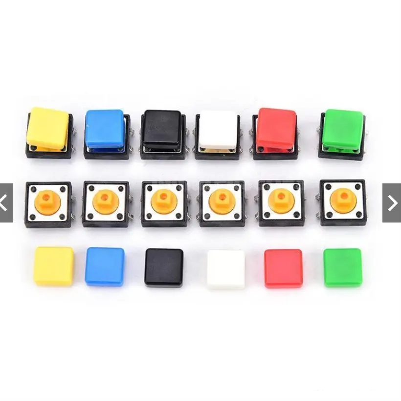 Tactile Push Button Switch Tactile Switches Momentary Micro Switch Button + Tact Cover