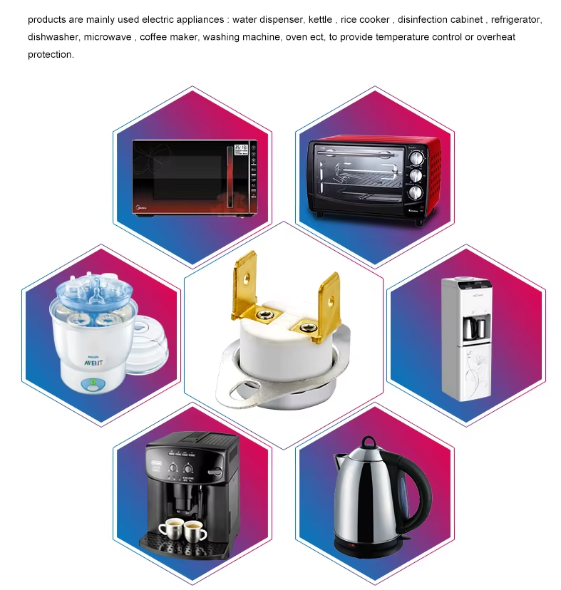 Thermostat(250V/10A) Reset Thermal Switch Termostato Electronic