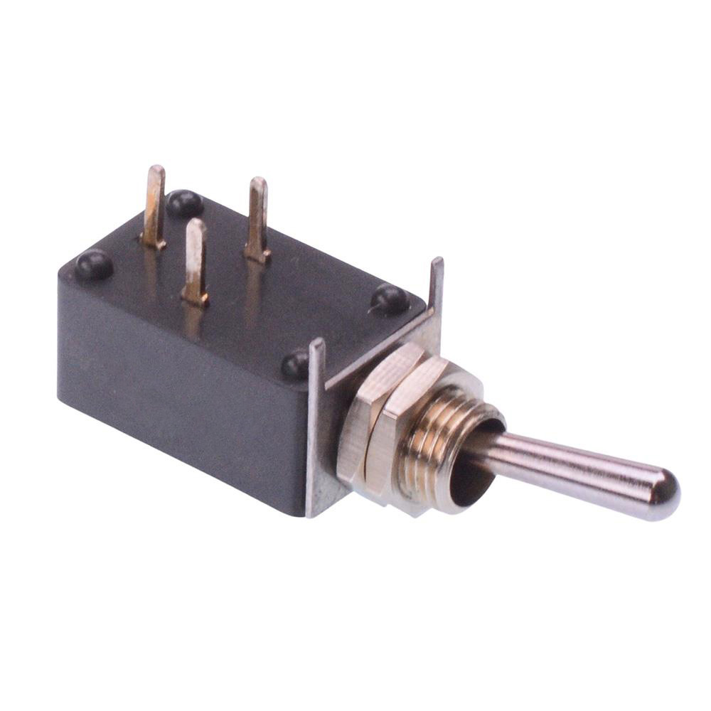 21136NA On-On Low Profile PCB Toggle Switch SPDT 4A 30VDC