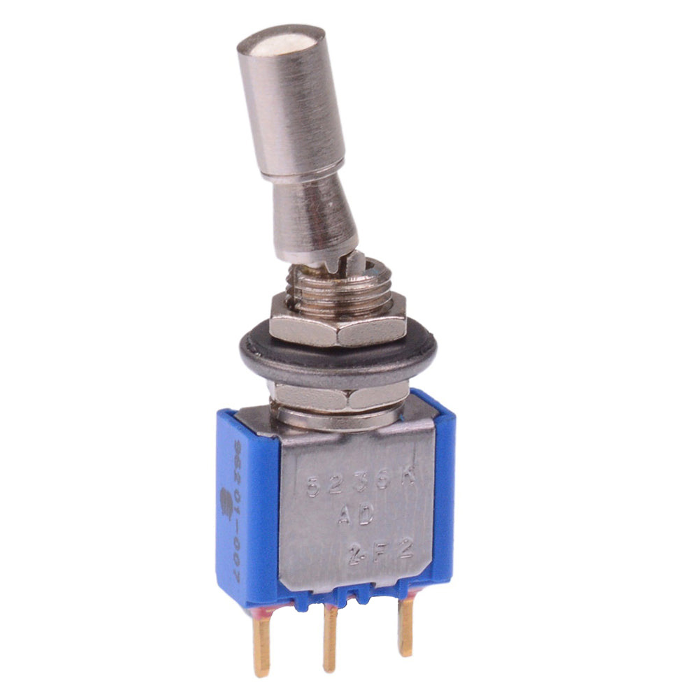 5236ADKB2V On-On 6.35mm Locking Miniature Toggle Switch SPDT 4A 30VDC