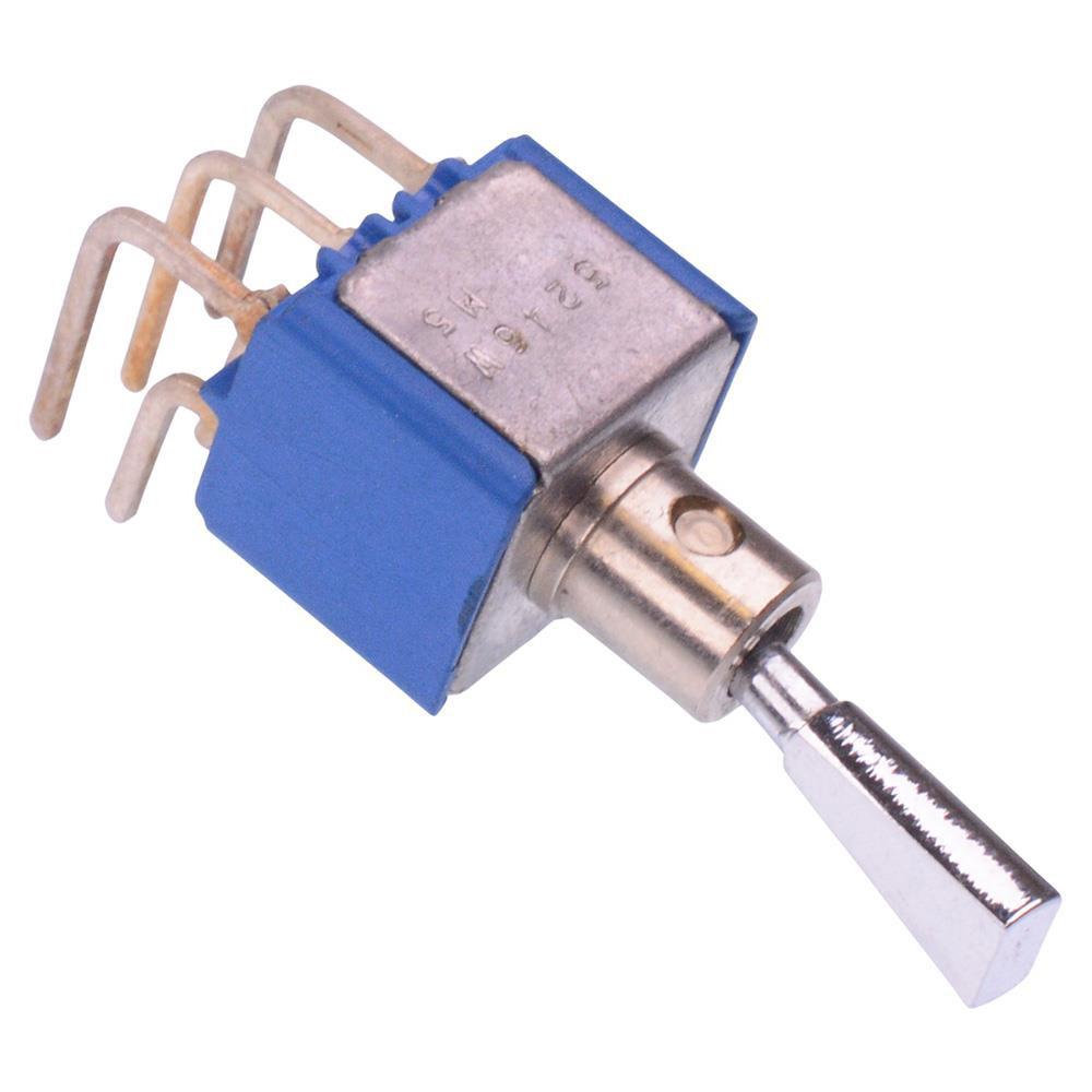 5246WA9 On-On Miniature PCB Toggle Switch DPDT 4A 30VDC