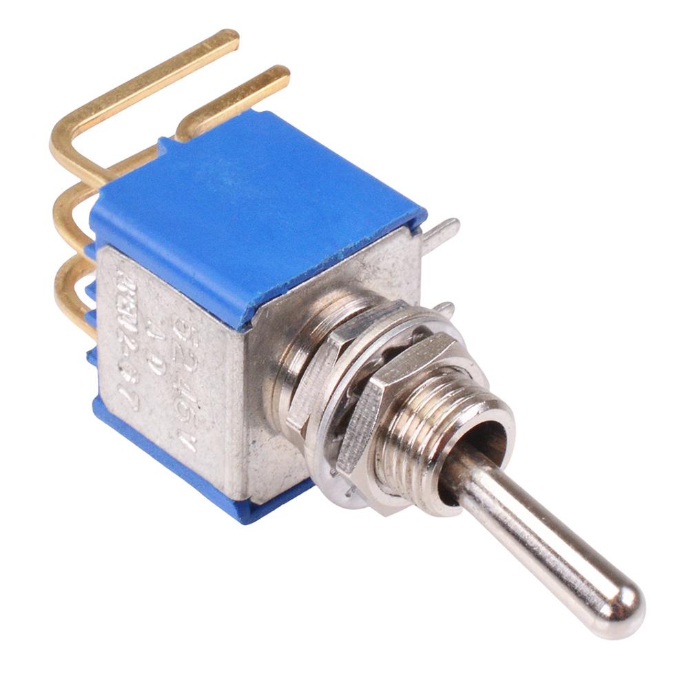 5246WADX386 On-On 6.35mm Miniature Toggle Switch DPDT 4A 30VDC