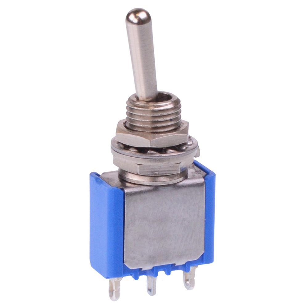 5632A On-(On) Momentary 6.35mm Miniature Toggle Switch SPDT 4A 30VDC